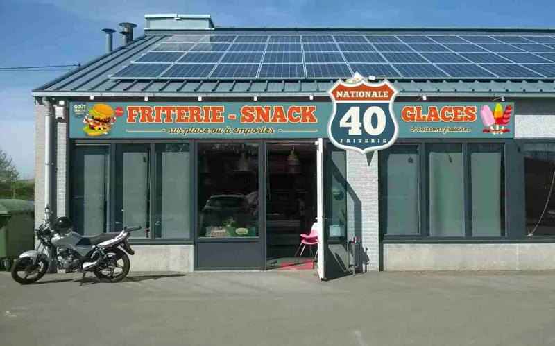 Friterie Nationale 40 — Wellin